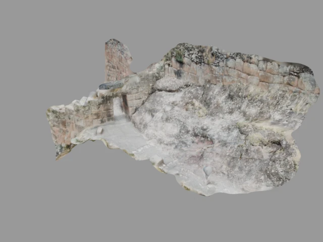 3D scan of Amaru Punku - Scan 1